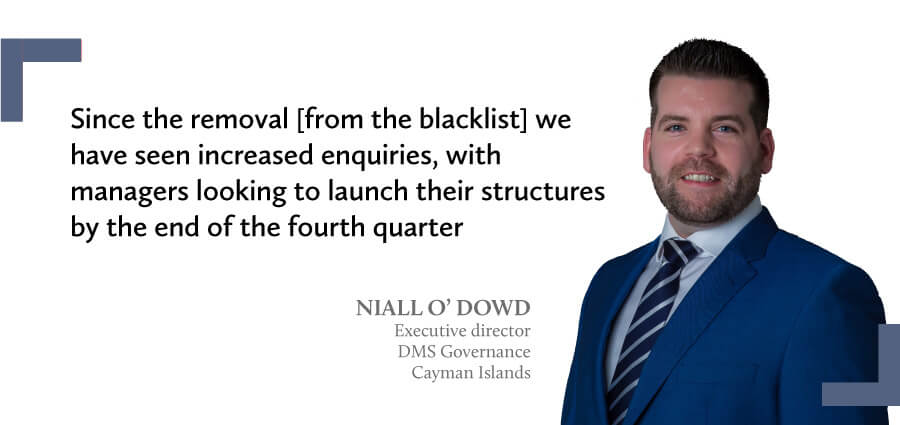 Commentary from Niall O'Dowd - Waystone Cayman Islands