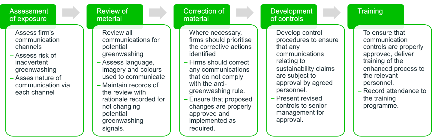 Anti-greenwashing Process Flow